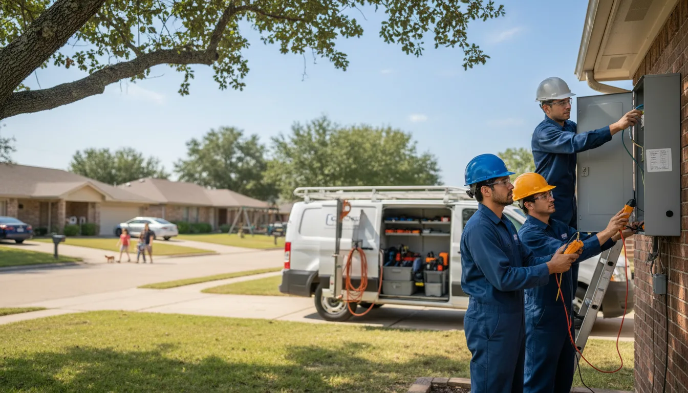 Certified electrician providing emergency electrical services in Fountaintown, IN